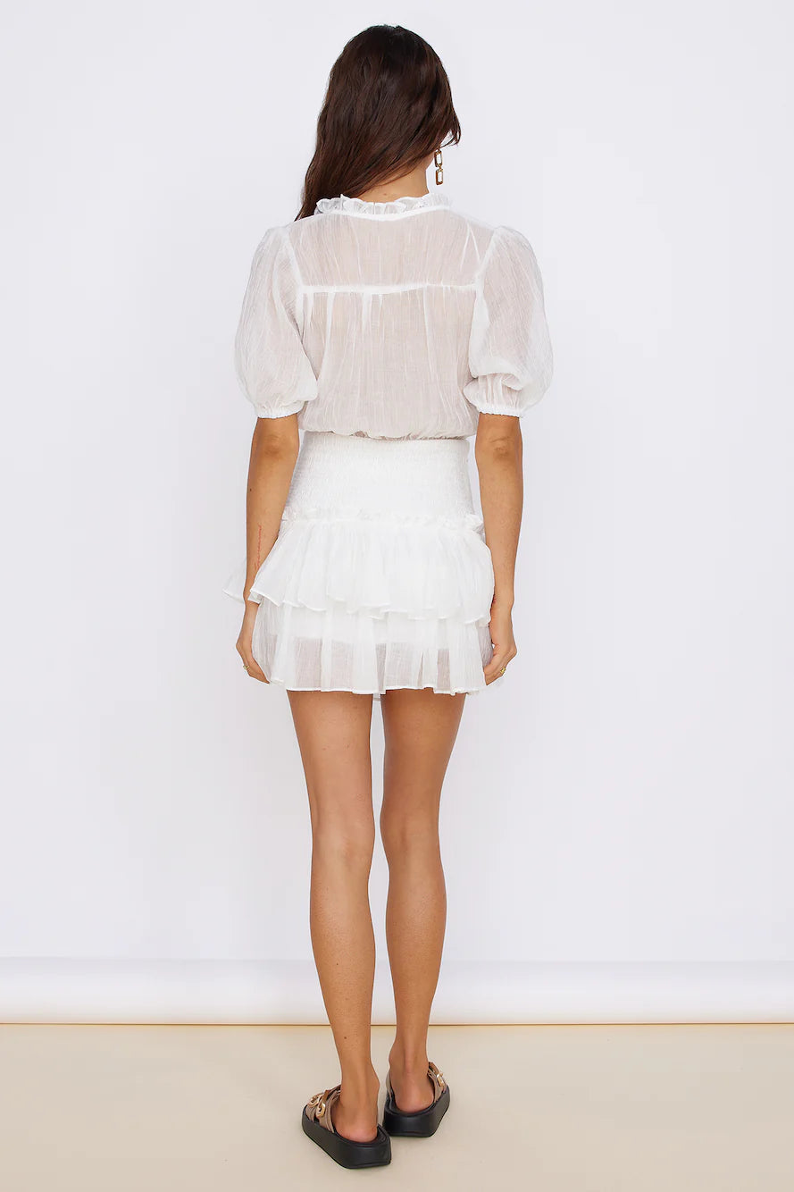 Luminous Joy Dress White