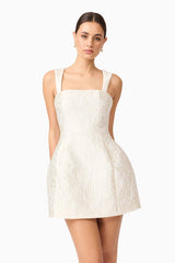 Galadirel Mini Dress in White