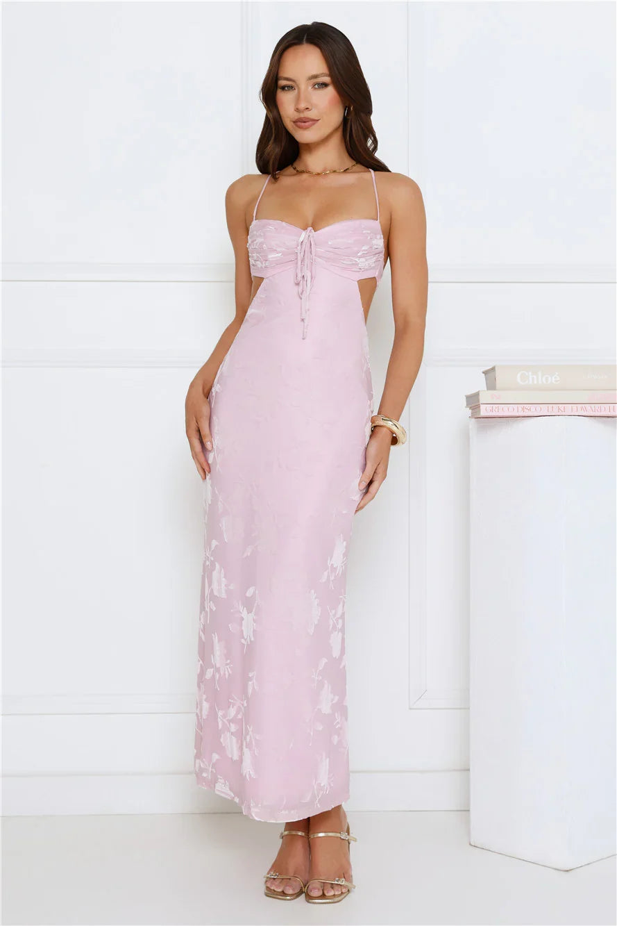 Twirl Into Fun Maxi Dress Lilac